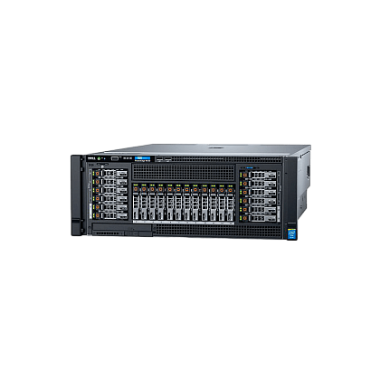 Сервер Dell PowerEdge R930 noCPU 96хDDR4 softRaid iDRAC 4х1100W PSU Ethernet 4х1Gb/s 24х2,5" FCLGA2011