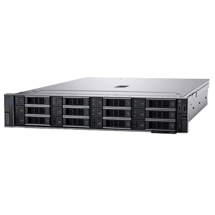 Сервер Dell PowerEdge R750xs noCPU - 16хDDR4 PERC H345 iDRAC 2х800W PSU Ethernet 2х1Gb/s 12х3,5" G34