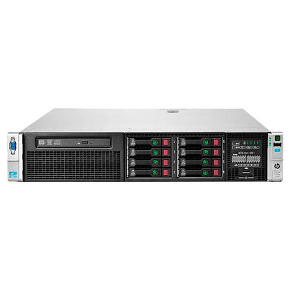 Сервер HP DL380 G8 noCPU 24хDDR3 softRaid P420i 2Gb iLo 2х460W PSU Ethernet 2х1Gb/s 8х2,5" FCLGA2011